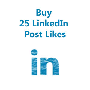 25 Linkedin Post Likes